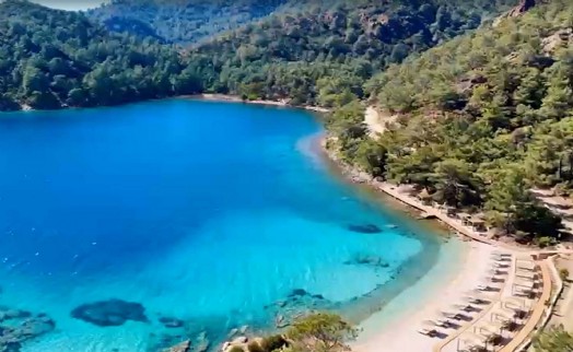 Muğla'da Osmanağa Koyu ve Kumluk Halk Plajı hizmete açılıyor
