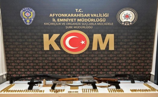 Ruhsatsız silah operasyonuna 1 tutuklama