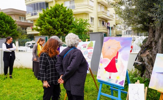Seferiçınar'da sanatla yaş alan hayatlar