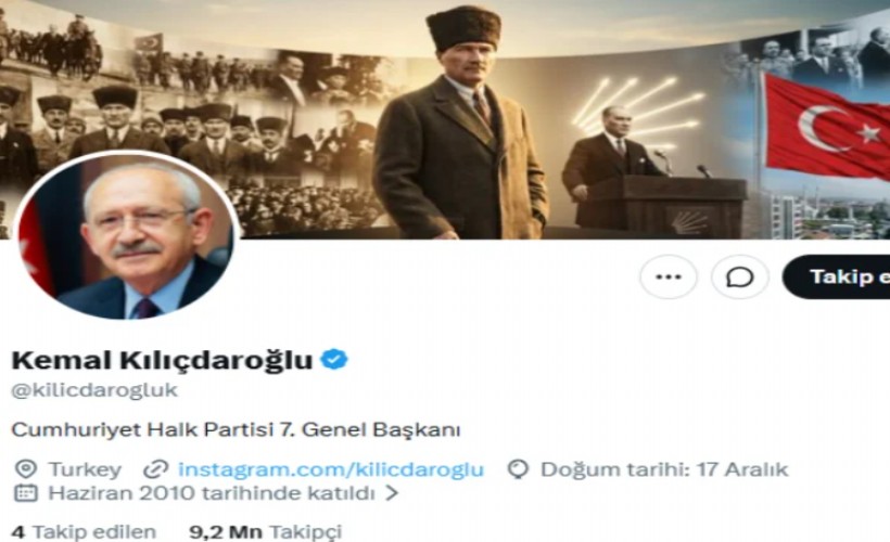 600 bin kişi Kılıçdaroğlu'nu takipten çıktı!