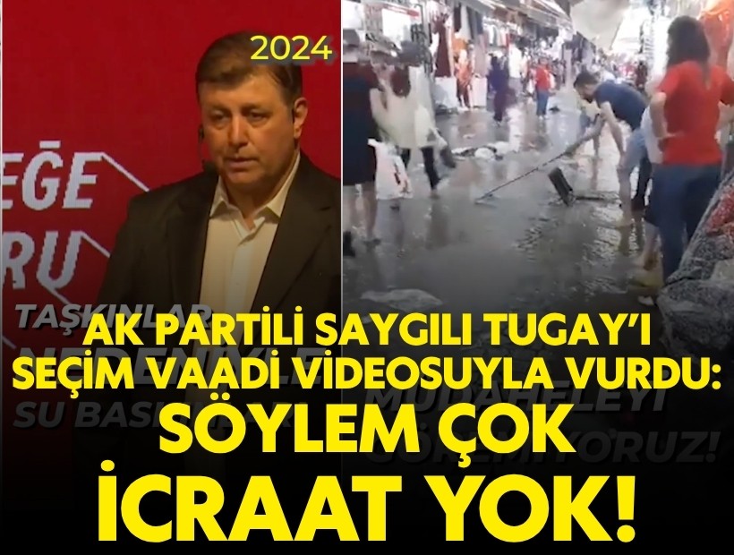 AK Partili Saygılı'dan Tugay'a sert çıkış: Söylem çok icraat yok!