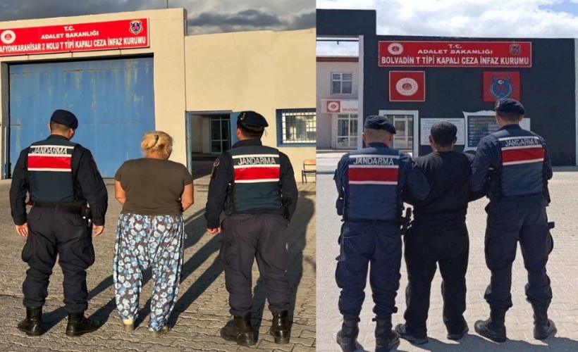 Aranan hükümlüler yakalandı