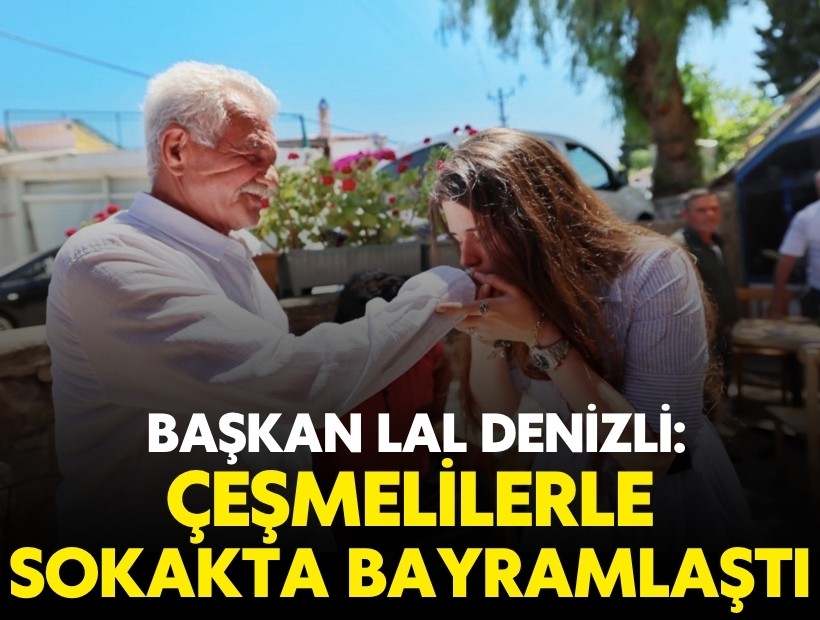 Başkan Denizli Ildır, Germiyan ve Reisdere’de vatandaşlarla bayramlaştı