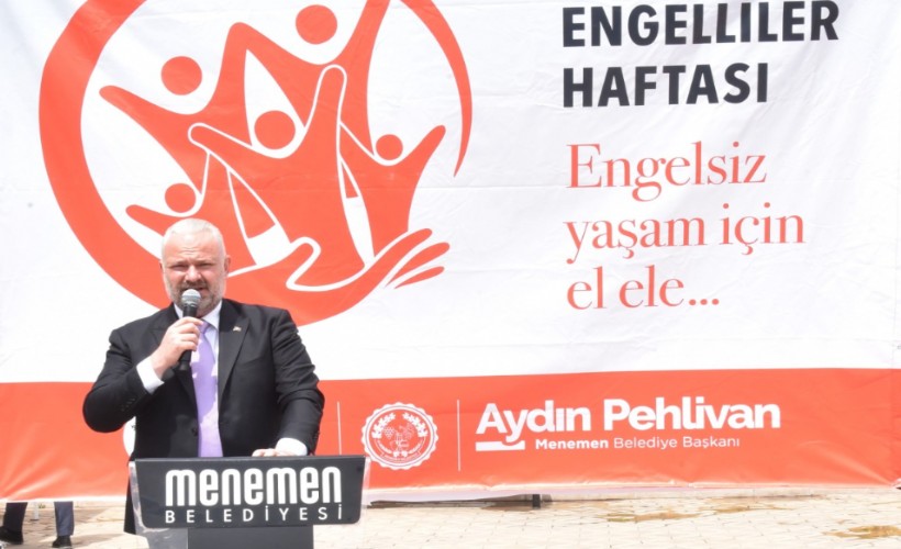 Başkan Pehlivan: Mesele engelleri sevgiyle birlikte aşabilmektir
