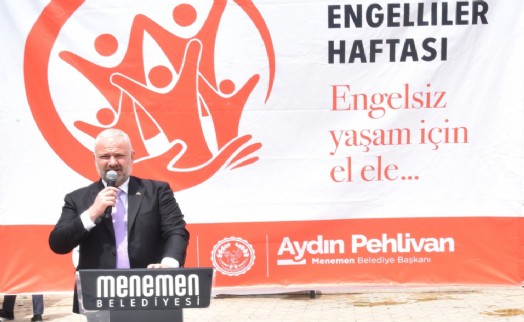 Başkan Pehlivan: Mesele engelleri sevgiyle birlikte aşabilmektir