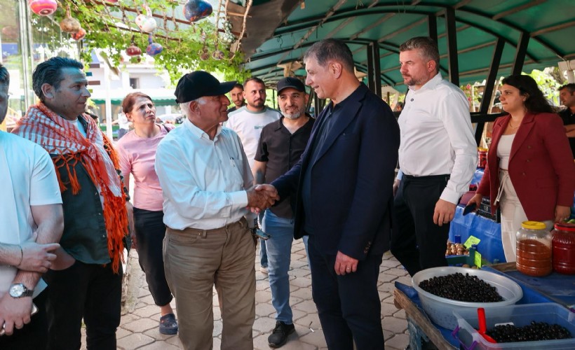 Başkan Tugay Belenbaşı’nda yurttaşlarla buluştu: Sorunları birlikte çözeceğiz
