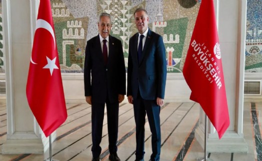 Bülent Arınç'tan İBB'ye ziyaret