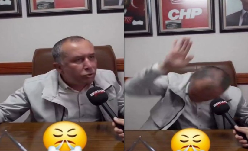 CHP Bergama İlçe Başkanı 'mutlak butlan' sorusuna sinir krizi geçirdi!