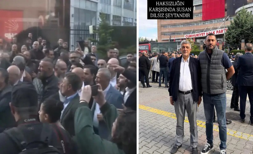 CHP Genel Merkezi'nin önüne gelen 'Kılıçdaroğlu destekçisi' AK Parti'li deşifre oldu: Saatler önce 'Erdoğan' paylaşımı yapmış!
