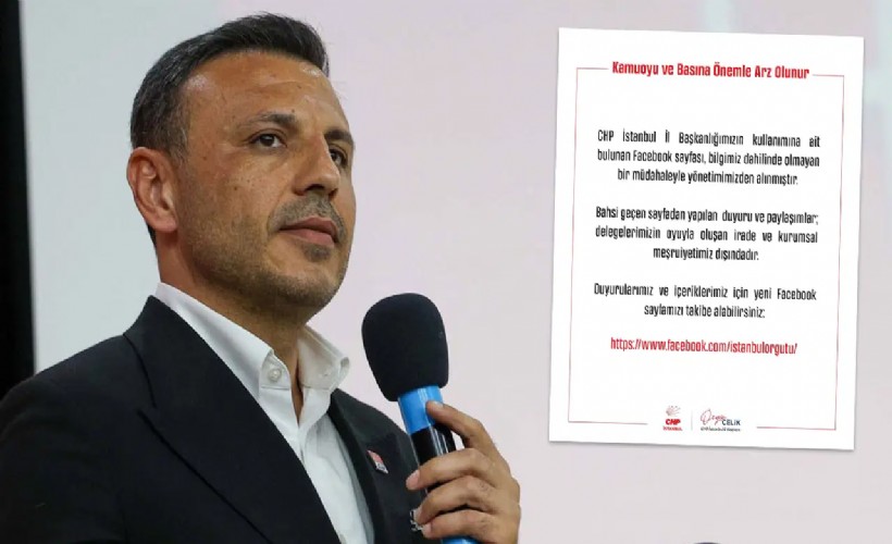 CHP İstanbul İl Başkanlığı'nın Facebook hesabına el konulmuştu: Yeni adres paylaşıldı