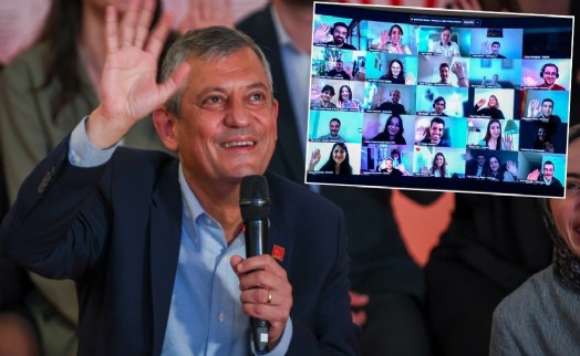 CHP lideri Özel gençlerle bir araya geldi