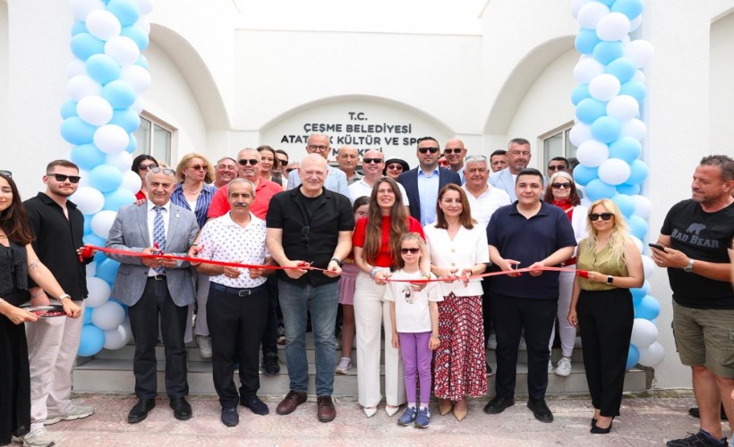 Çeşme'de 19 Mayıs coşkusu açılışla taçlandı!