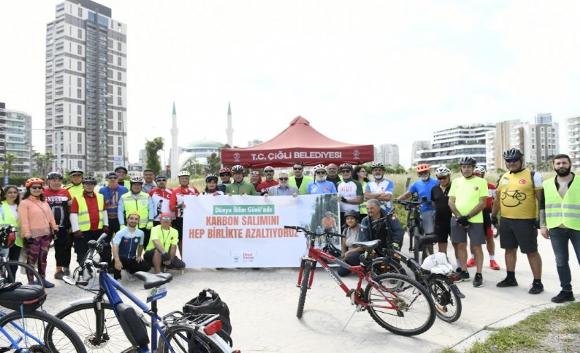 Çiğli’de iklim için pedal, Doğa için sıfır atık