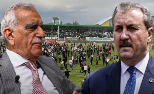 Destici'den Ahmet Türk'e sert tepki: 'Ne Kürdistan'ı lan!'