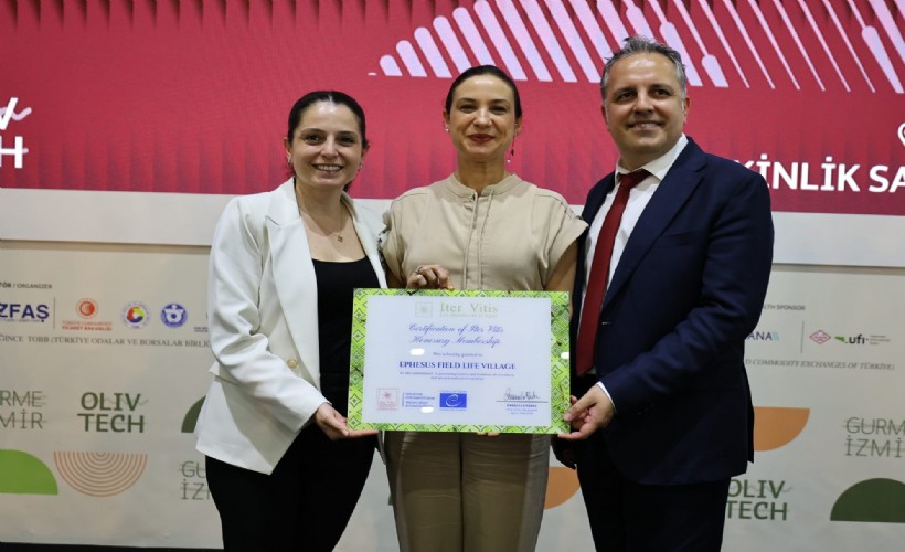 Efes Tarlası'na uluslararası tescil: Iter Vitis'ten onursal üyelik