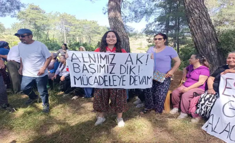 Esra Işık Akbelen'de mücadeleye devam ediyor!