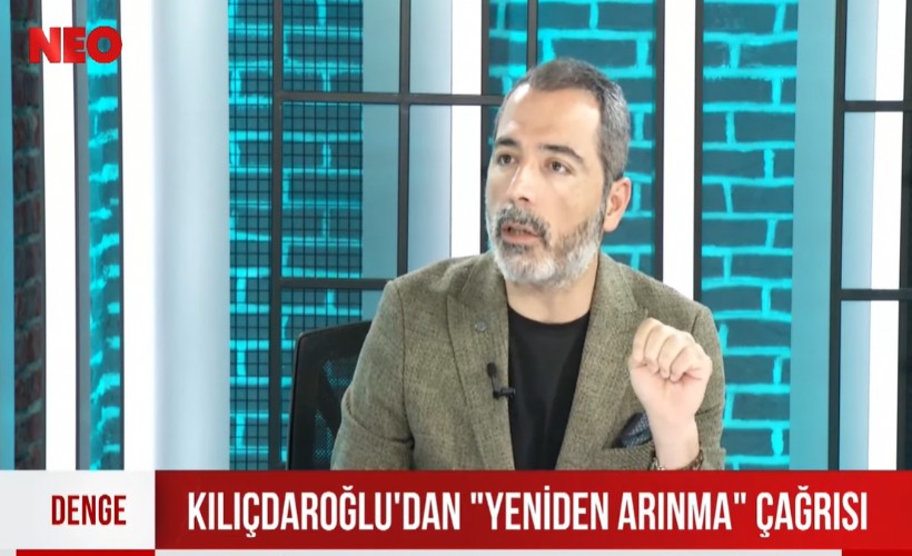 Gazeteci Halil Solak’tan NEO TV ekranlarında Kılıçdaroğlu’na sert tepki: 'Madem kirlendi, bırakın gidin'