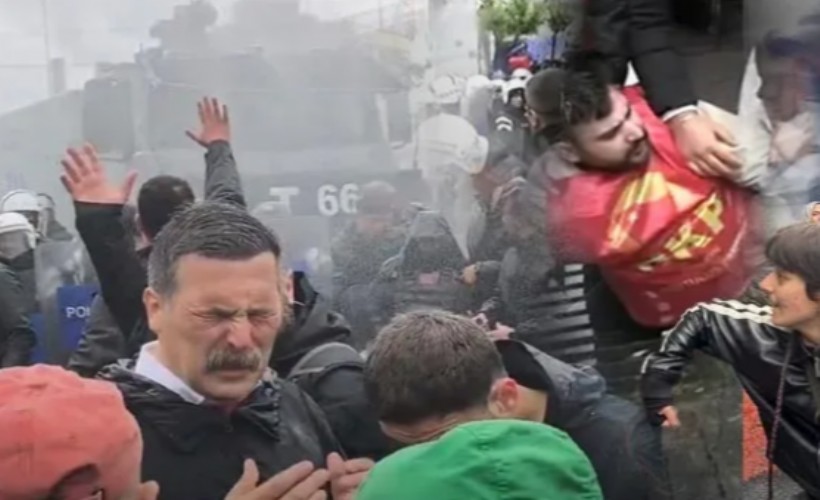 İstanbul'da '1 Mayıs' ablukası! Biber gazlı TOMA'lı müdahale: 500'den fazla gözaltı