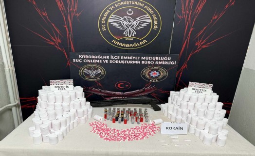 İzmir'de uyuşturucu operasyonu; 1 gözaltı