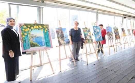Kaklıç Sanat Akademisi'nde sanat dolu yıl sonu sergisi