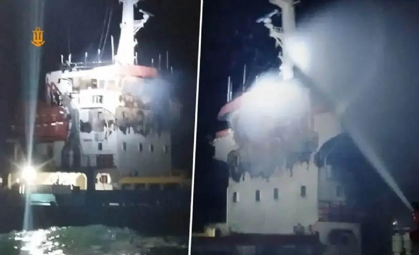Karadeniz'de Türk gemisine saldırı: İki denizci yaralandı