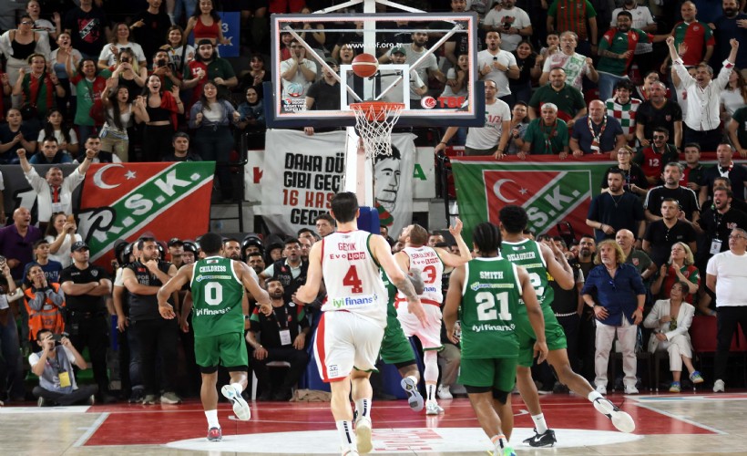 Karşıyaka Basketbol, son saniyede ligde kaldı!