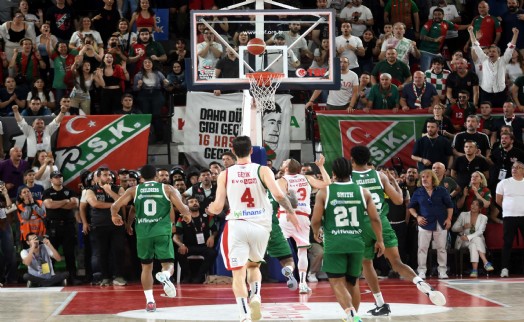 Karşıyaka Basketbol, son saniyede ligde kaldı!