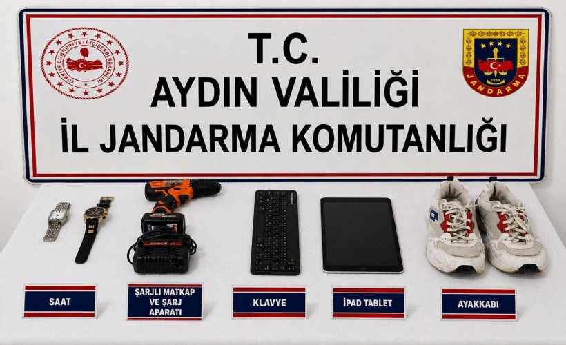 Komşusunun evini soyan şüpheli yakalandı