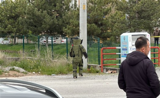 Kütahya’da fünye ile patlatılan çanta, boş çıktı