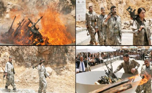 MİT Başkanı Kalın silah bırakan PKK'lılar için teknik hazırlıkların başladığını duyurdu
