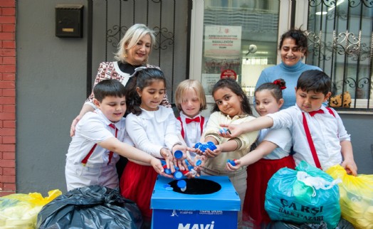 Mavi Kapak projesine çocuklardan anlamlı destek