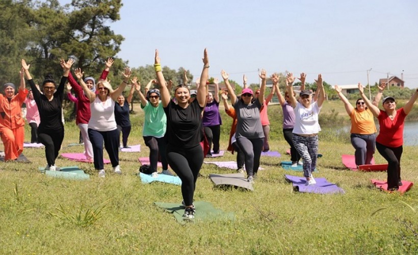 Menderes’in pilatesçilerinde bahar hareketliliği
