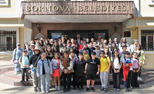 Miniklerden Bornova Belediyesi'ne ziyaret