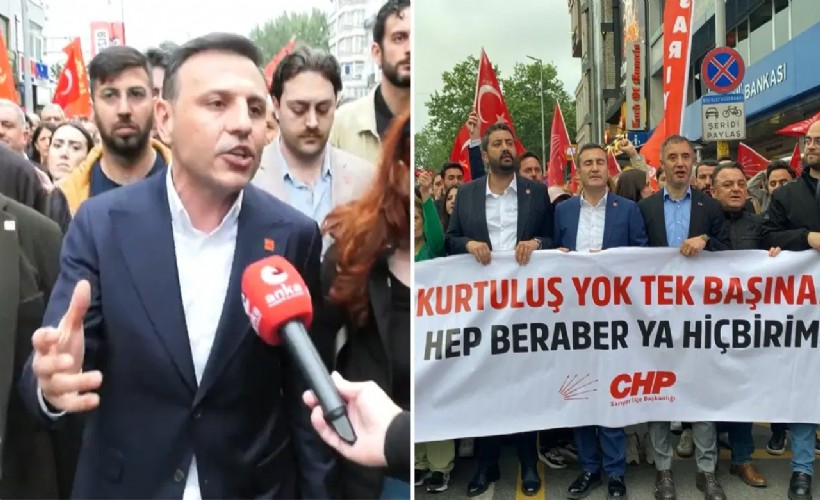 Mutlak butlan protestosu: CHP'den İstanbul'da eş zamanlı yürüyüş