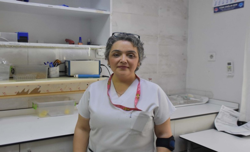Necla hemşire engel tanımıyor: Annelik çok güzel bir duygu