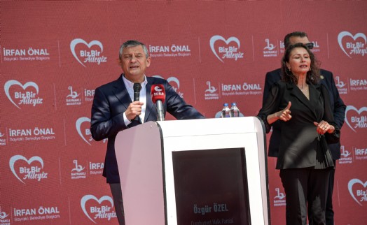 Özel'den İzmir'de Erdoğan'a seçim çağrısı: Seçimi kaybedersem bir dakika durmam!