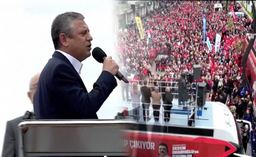 Özgür Özel'den Karabük'te 'Millet İradesine Sahip Çıkıyor' mitingi