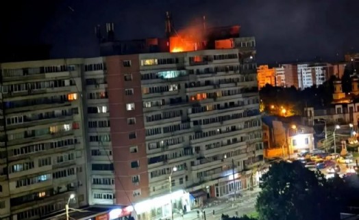 Rusya Romanya'da bir apartmanı yanlışlıkla vurdu NATO ayağa kalktı!