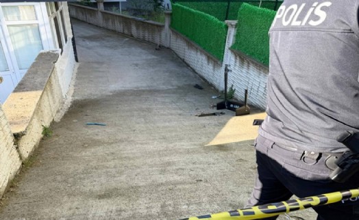 Samsun'da sokağa insansız hava aracı düştü: Evlerde hasar oluştu!