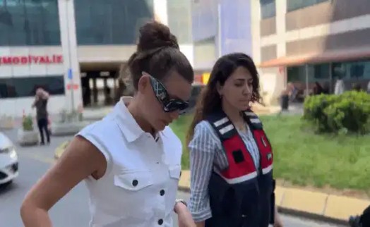 Serenay Sarıkaya gözaltına alındı: İşte ilk görüntüler...