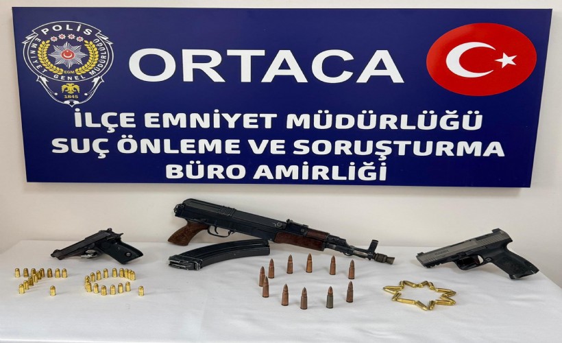 Uzun namlulu silahla yakalanan şüpheli tutuklandı