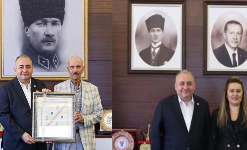AK Parti'ye geçen Mesut Özarslan'ın makamında dikkat çeken değişiklik