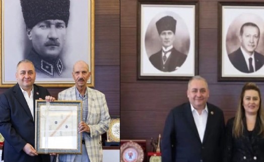 AK Parti'ye geçen Mesut Özarslan'ın makamında dikkat çeken değişiklik