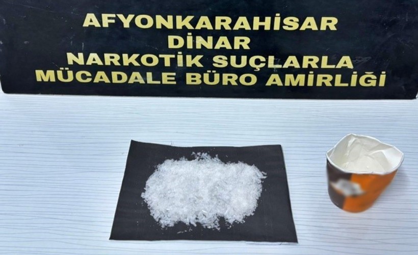 Afyon'da uyuşturucu operasyonu: 3 tutuklama