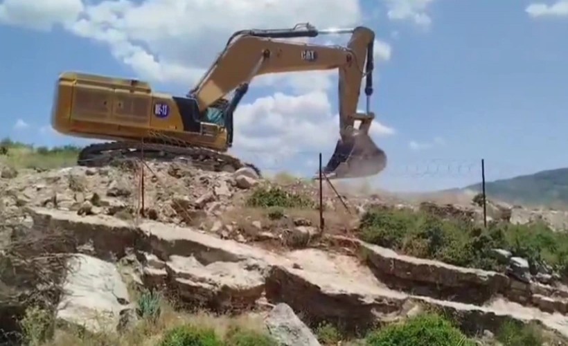 Akbelen'de çalışmalar yeniden başladı