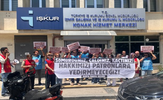 Barta Tekstil işçilerinden bakanlığa çağrı: ‘Usulsüzlüklere daha ne kadar sessiz kalınacak!'