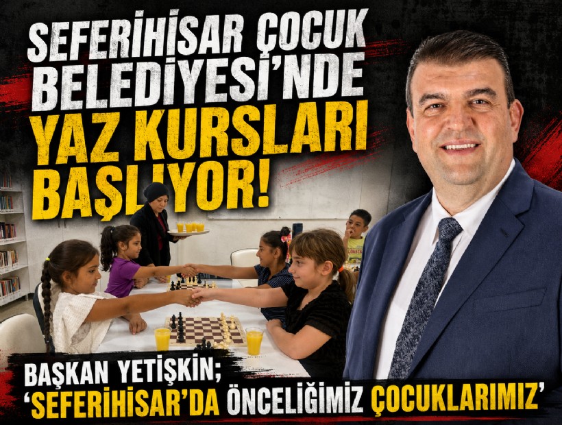 Başkan Yetişkin; 'Seferihisar’da önceliğimiz çocuklarımız'