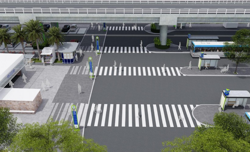 Bornova Aktarma İstasyonu yeni yüzüne kavuşuyor