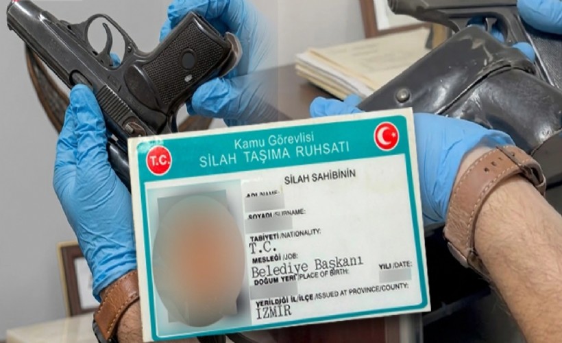 CHP'li başkanın 'ruhsatsız silahı var' dediler! Belediye envanterinde kayıtlı çıktı