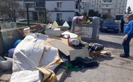 Çiğli'de kaçak moloz dökümüne geçit yok